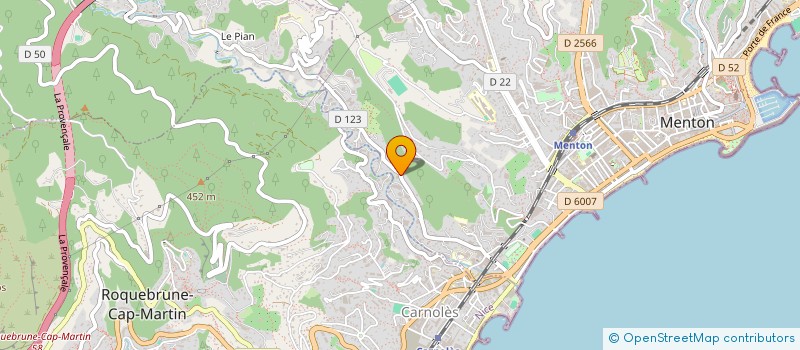 localisation de l'entreprise TIKI à MENTON