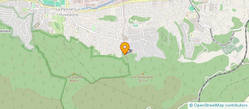 localisation de l'entreprise TIKI BAR  LA PENNE-SUR-HUVEAUNE