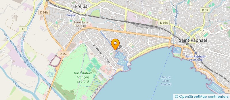 localisation de l'entreprise TIKI BEAUTE à FREJUS