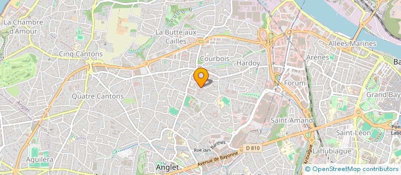 localisation de l'entreprise TIKI CASE à ANGLET