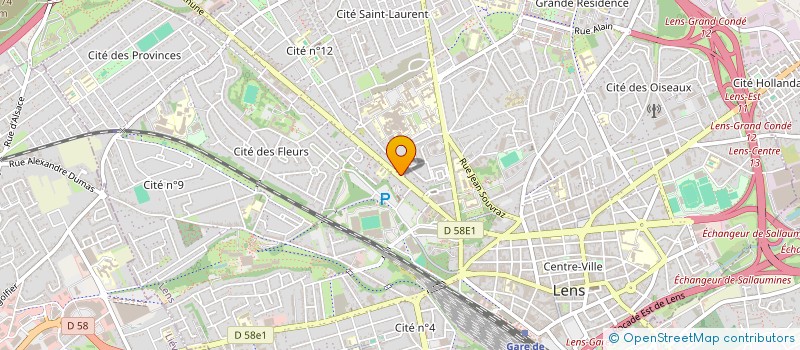 localisation de l'entreprise TIKI TAKA SNACK PIZZA  LENS