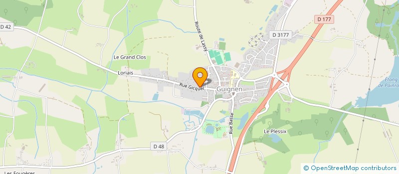 localisation de l'entreprise TIKI VIBE FESTIVAL  GUIGNEN