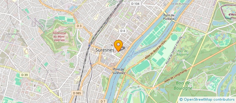 localisation de l'entreprise TIKISSA à SURESNES