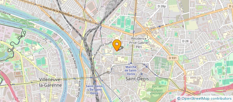 localisation de l'entreprise TIKLI ETUDIANTS BERBERES à SAINT-DENIS