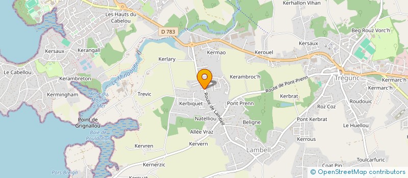 localisation de l'entreprise TIKM  MELGVEN