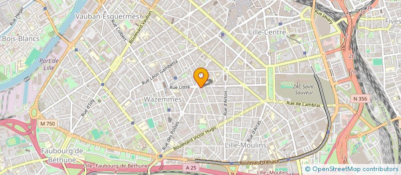 localisation de l'entreprise TIKNO SABEN à LILLE