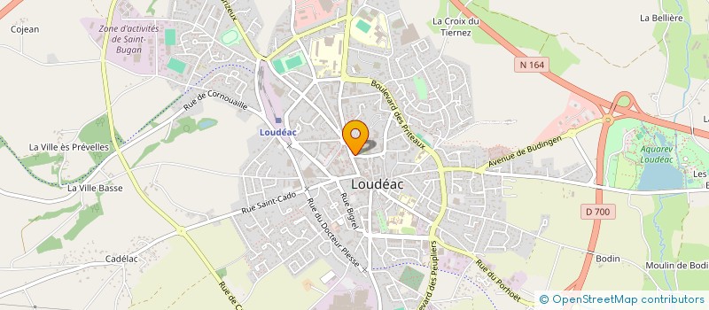 localisation de l'entreprise TIKOM à LOUDEAC