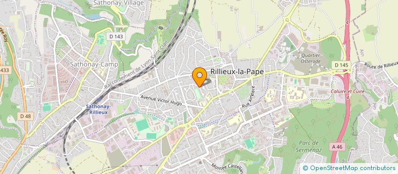 localisation de l'entreprise TIKOTOMA à RILLIEUX-LA-PAPE