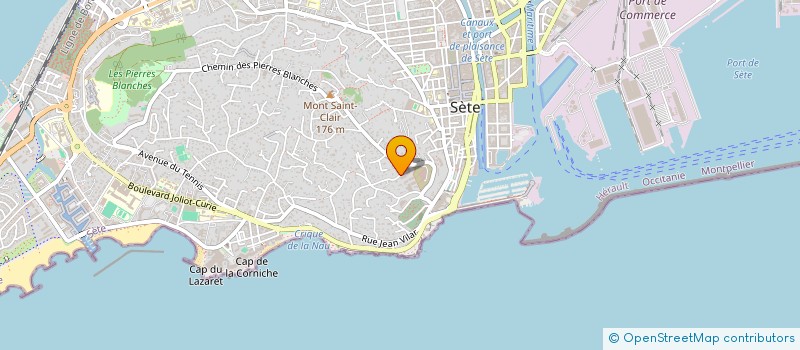 localisation de l'entreprise TIKTAK  SETE