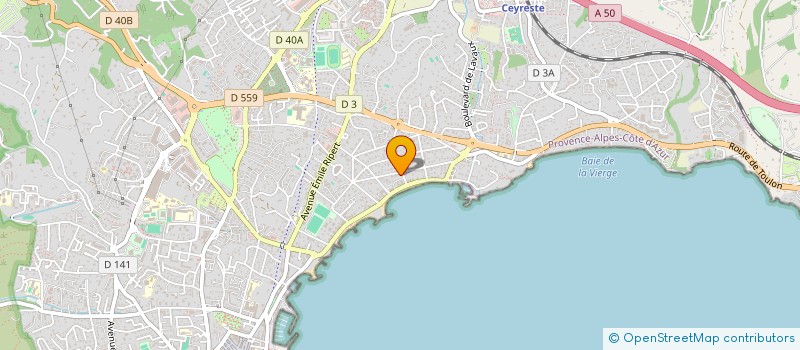 localisation de l'entreprise TIKVA  LA CIOTAT