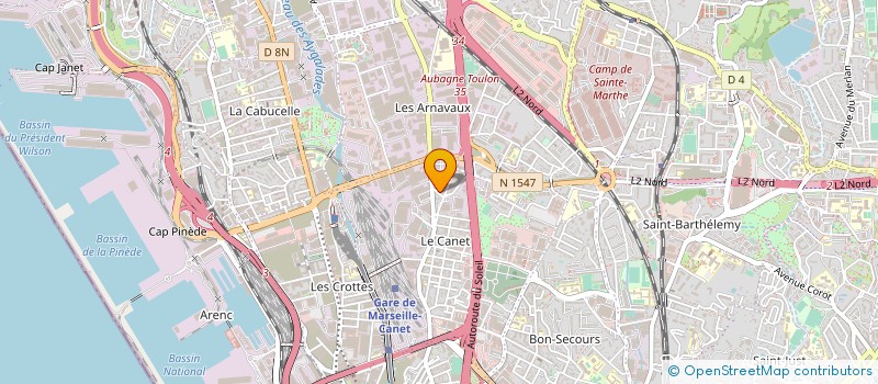 localisation de l'entreprise TIKX CORP à MARSEILLE