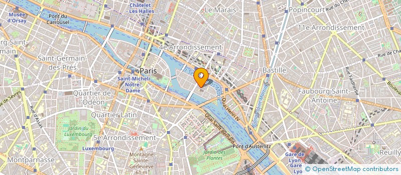 localisation de l'entreprise TIL  PARIS