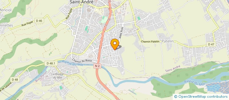 localisation de l'entreprise TIL CARRELAGE à SAINT-ANDRE