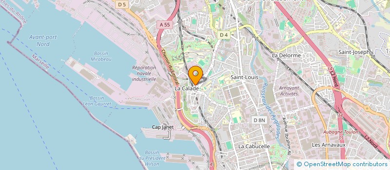 localisation de l'entreprise TIL IMMO à MARSEILLE