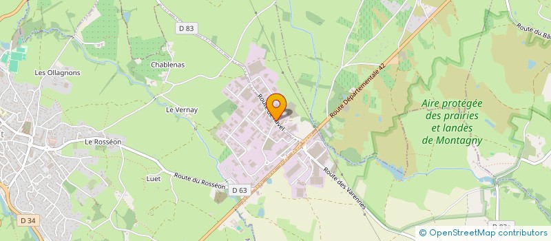 localisation de l'entreprise TIL'S à MORNANT