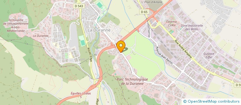 localisation de l'entreprise TIL TECHNOLOGIES à AIX-EN-PROVENCE