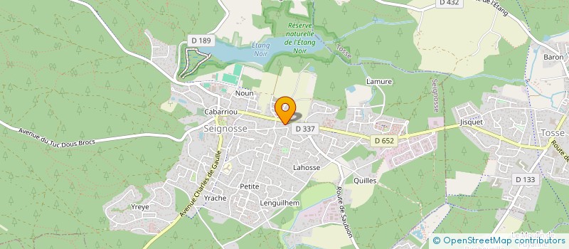 localisation de l'entreprise TILAI  SEIGNOSSE