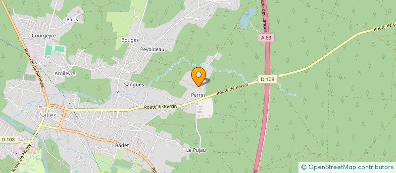 localisation de l'entreprise TILAMA FIVE  SALLES