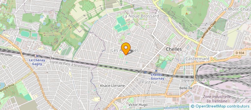 localisation de l'entreprise TILARM  CHELLES