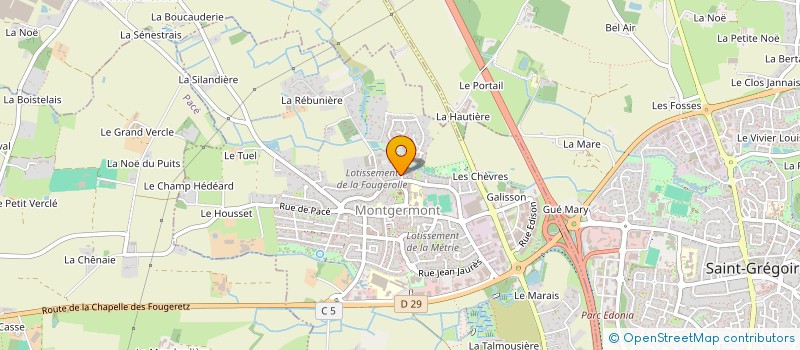 localisation de l'entreprise TILAU.RIVER  MONTGERMONT