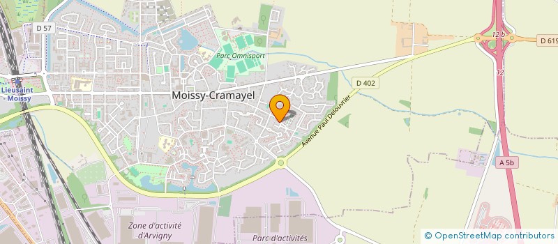 localisation de l'entreprise TILAWA TRANS à MOISSY-CRAMAYEL