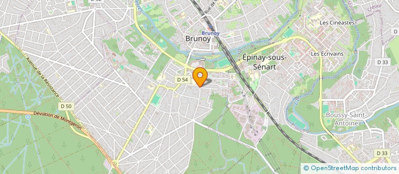 localisation de l'entreprise TILBURY  BRUNOY