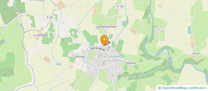 localisation de l'entreprise TILEANU à MAUGES-SUR-LOIRE
