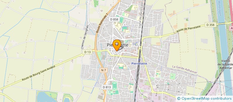 localisation de l'entreprise TILELORO INVEST  PIERRELATTE