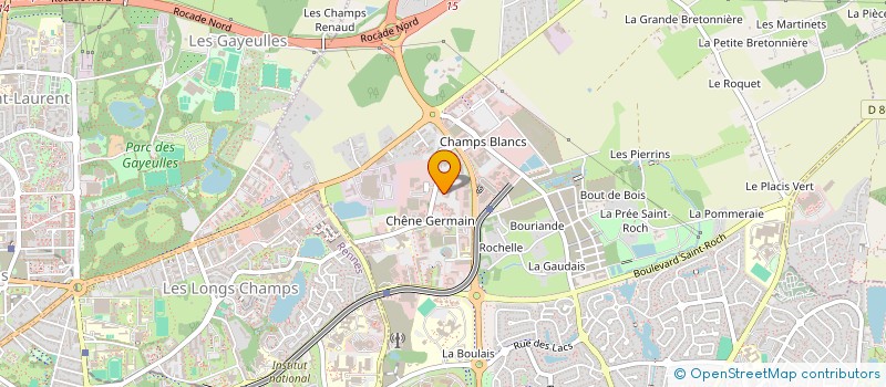 localisation de l'entreprise TILIA à CESSON-SEVIGNE