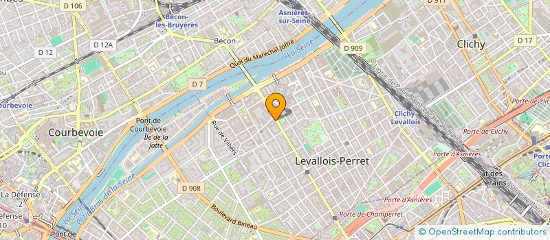 localisation de l'entreprise TILIA à LEVALLOIS-PERRET