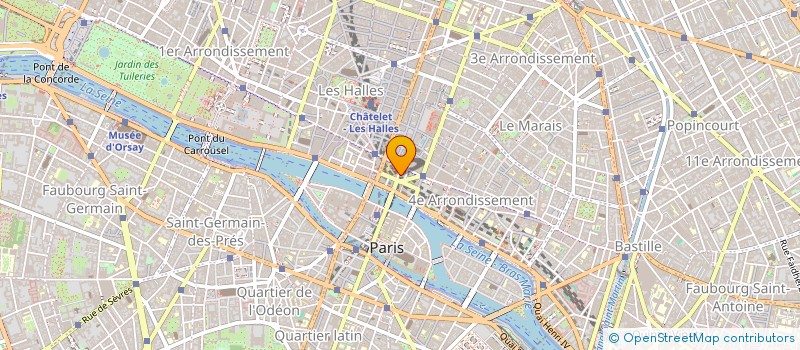 localisation de l'entreprise TILIA  PARIS