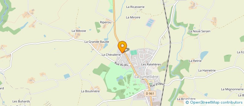 localisation de l'entreprise TILIA MELIFERA  CHEMILLE-EN-ANJOU