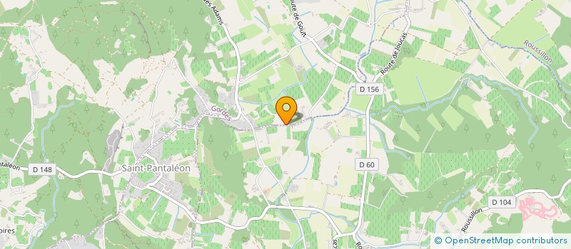 localisation de l'entreprise TILIADE  GORDES