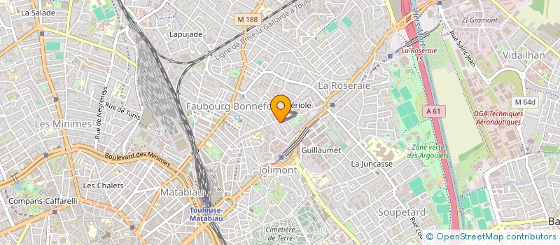 localisation de l'entreprise TILIANCE  TOULOUSE