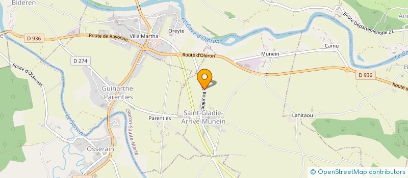 localisation de l'entreprise TILICLE  SAINT-GLADIE-ARRIVE-MUNEIN