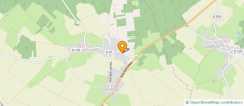 localisation de l'entreprise TILIIO  CUSSANGY