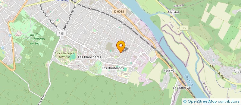 localisation de l'entreprise TILIM  VERNON