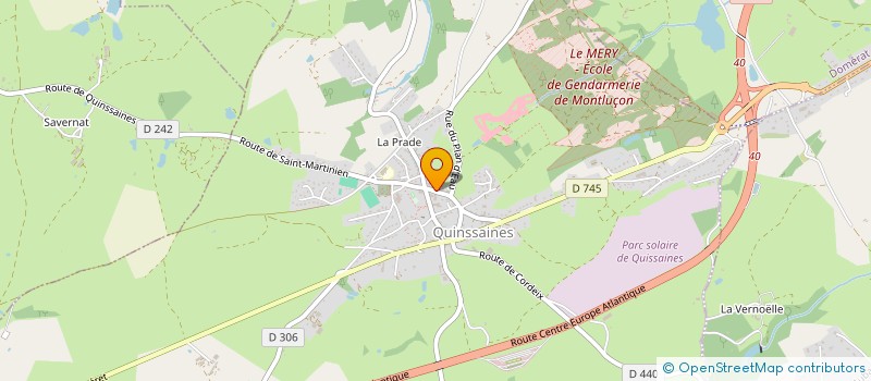 localisation de l'entreprise TILIMATI à QUINSSAINES
