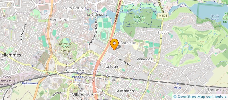 localisation de l'entreprise TILIO à VILLENEUVE-D'ASCQ