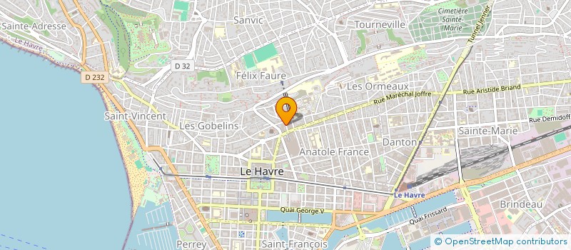 localisation de l'entreprise TILIT à LE HAVRE