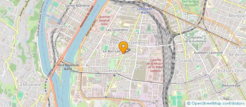 localisation de l'entreprise TILKEE à LYON