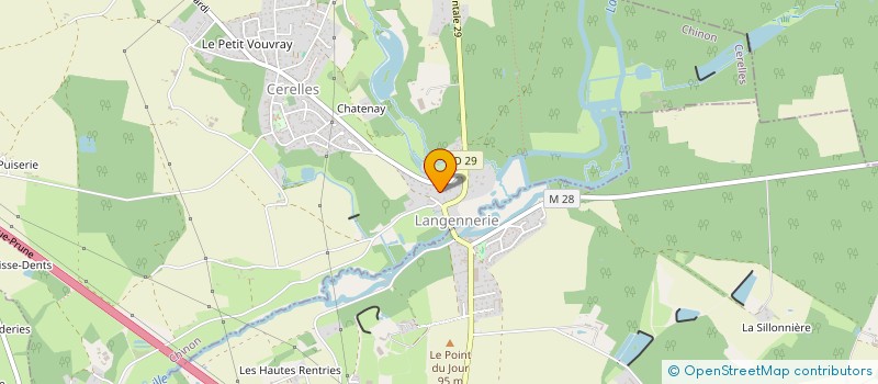 localisation de l'entreprise TILLANGE  CERELLES