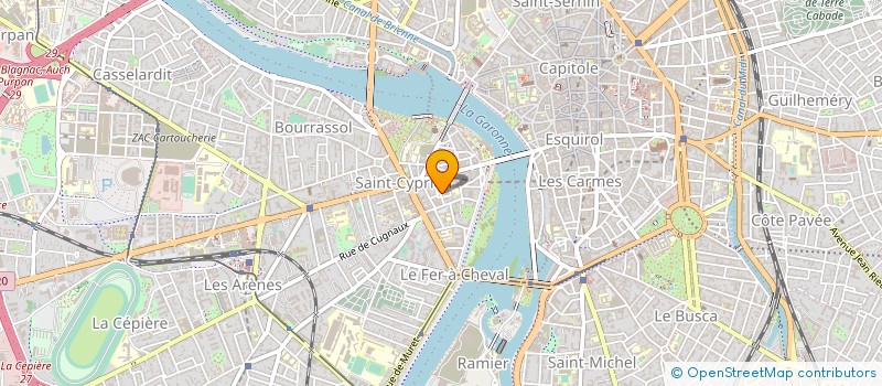 localisation de l'entreprise TILLARZAC à TOULOUSE
