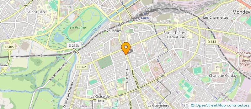 localisation de l'entreprise TILLAUT ERIC LECHALIER GERARD à CAEN