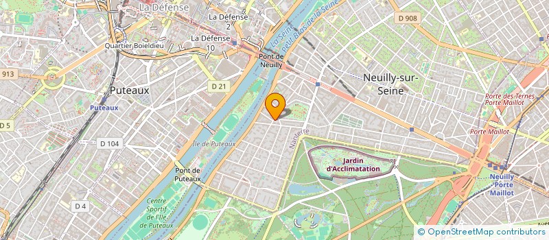 localisation de l'entreprise TILLEUL EVENTS  NEUILLY-SUR-SEINE
