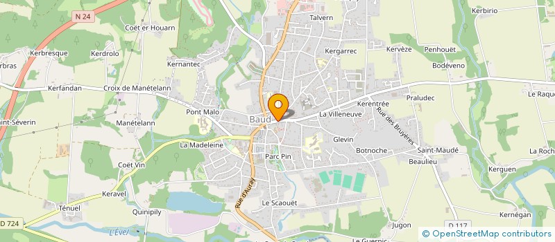 localisation de l'entreprise TILLEUL HABITAT  BAUD