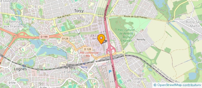 localisation de l'entreprise TILLEULS LOGISTIQUE à TORCY