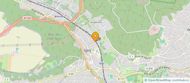 localisation de l'entreprise TILLID à IGNY