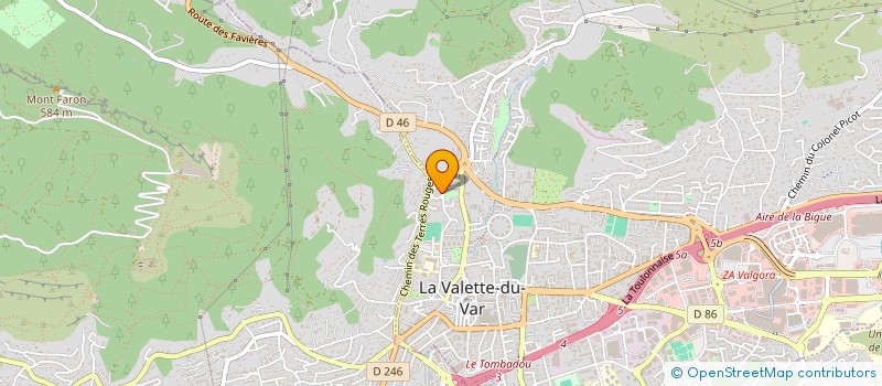 localisation de l'entreprise TILLIER VTC  LA FARLEDE