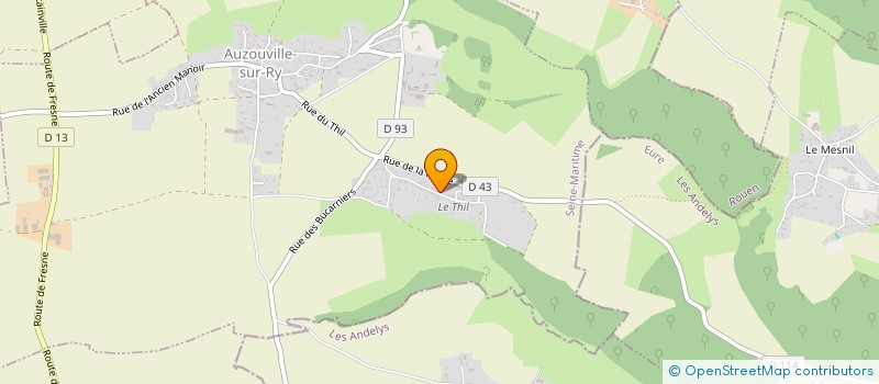 localisation de l'entreprise TILLING  AUZOUVILLE-SUR-RY